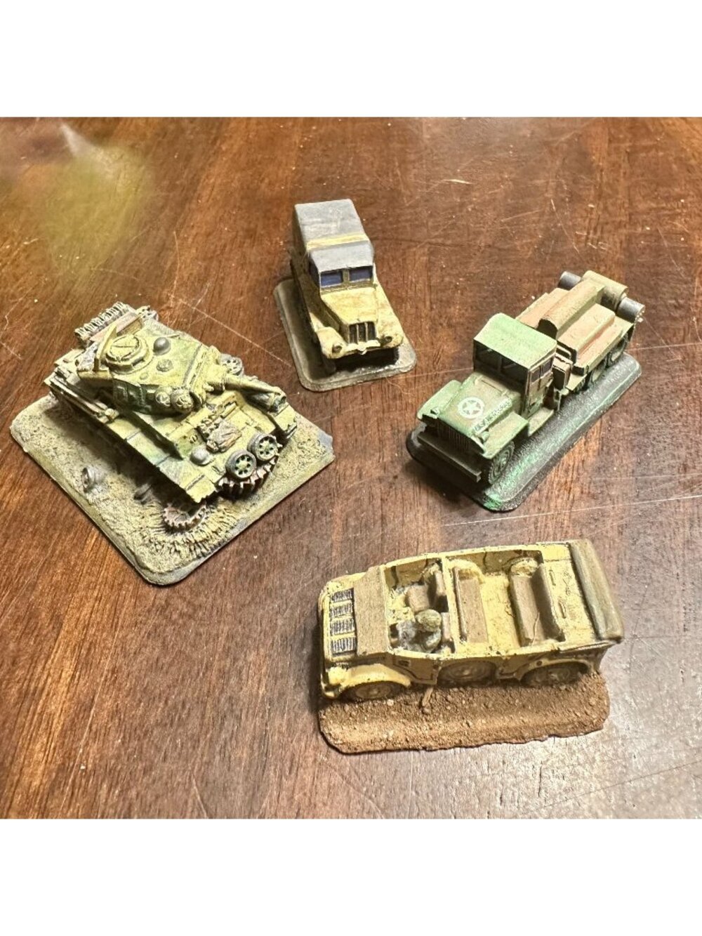 Battlefront Flames of War Lot 4 Resin Vehicles